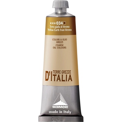 Maimeri Classico Terre Grezze D´italia Маслена боя Yellow Verona 60 ml 1 бр (M0306034)