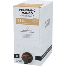 Syrup Limit Pomeranč Mango s vitamínem C s dužinou 3 l