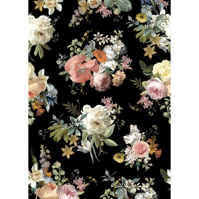 Esta Home 159218 vliesová fototapeta na zeď Vintage Flowers, rozměry 2 x 2,79 m