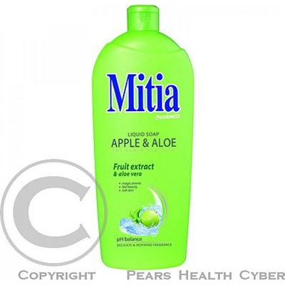 Mitia Apple & Aloe tekuté mýdlo náhradní náplň 1 l