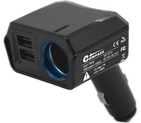 Autoadaptér USB COMPASS 07431 SELECT
