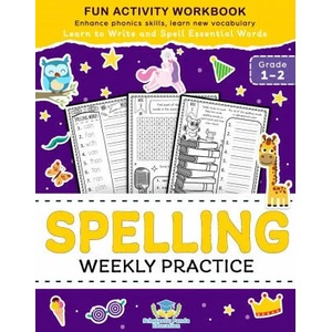 Spelling Weekly Practice for 1st 2nd Grade | Scholastic Panda Education (ISBN: 9781953149329)