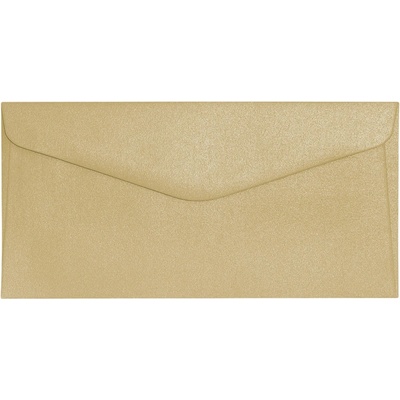 Galeria Papieru Ozdobné obálky Pearl - DL, 150 g/m2, zlaté, 10 ks