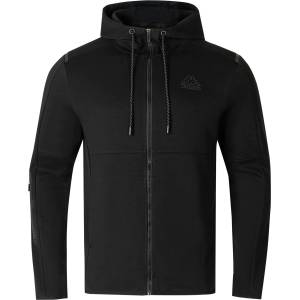 Kappa Мъжки суичър Kappa Tech FL Full Zip Mens Hoody - Black