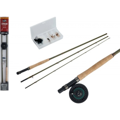Shakespeare Muškařský Set Cedar Canyon Stream Kit 8,6ft 2,6m 3 díly – Zboží Mobilmania