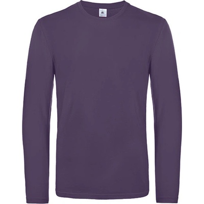 B&C pánske tričko s dlhým rukávom TU07T Urban Purple