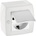 MONO КОНТАКТ С КАПАК ОТКРИТ МОНТАЖ mono octans БЯЛ СИВ (mn-104-010107-118)