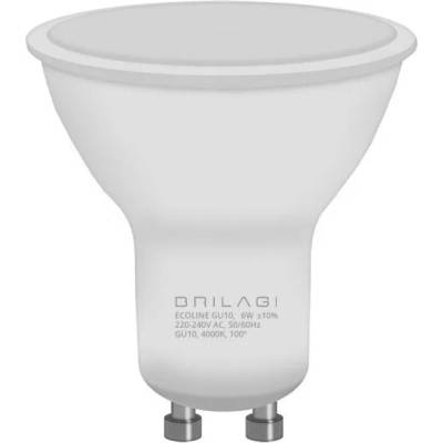LED Крушка ECOLINE GU10/6W/230V 4000K - Brilagi (BG0217)