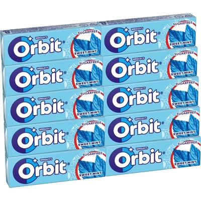 Mars Дъвки Wrigley's Orbit Sweetmint Картонена кутия 30 бр. 420 гр