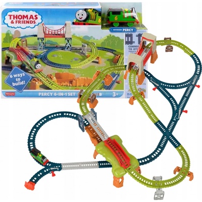 Sada kolejí Fisher-Price Thomas and Friends s Percy 6v1 HHN26 – Zboží Dáma