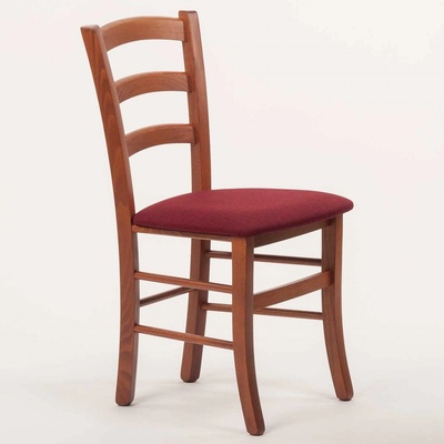 ITTC Stima Paysane s čalouněným sedákem Ořech / Lux bordo 15