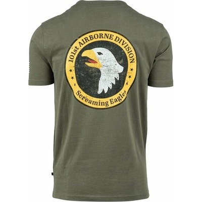 Fostex tričko 101st Airborne Roundel olivové