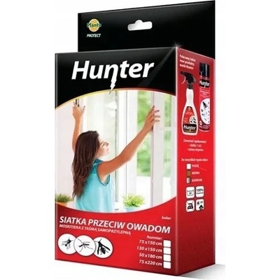 HUNTER sieťka proti hmyzu biela 75 x 220 cm