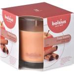 Bolsius Bolsius Polska Sprzedaż sp. z o. o. Ароматна свещ Bolsius Aromatic 2.0 в стъкло, 95x95 мм, ябълка и канела