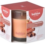 Bolsius Bolsius Polska Sprzedaż sp. z o. o. Ароматна свещ Bolsius Aromatic 2.0 в стъкло, 95x95 мм, ябълка и канела