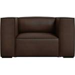 Windsor & Co Sofas Тъмнокафяв кожен фотьойл Madame - Windsor & Co Sofas (WIN_ARM_71_F1_MADAME6)
