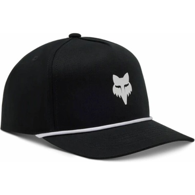 Fox Head Rope Hat Black