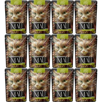 MAU Mousse Sterilised Zvěřina s borůvkami 12x85 g