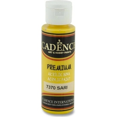 Premium Cadence akrylová farba 70 ml horčicová