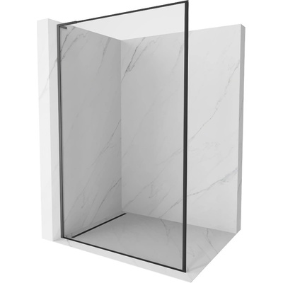 Mexen Kioto L Душ преграда Walk-in 110 x 200 см, черна рамка, gun metal - 800-110-103-95-70 (800-110-103-95-70)