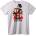 NOONEBRAND Тениска Money Heist Герои - 4XL, White