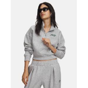 Under Armour Дамски суитшърт Under Armour RIVAL FLEECE VARSITY HZ Under Armour | Siv | ЖЕНИ | XS