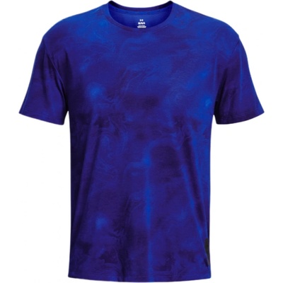 Under Armour Мъжка тениска Under Armour Men's UA Run Anywhere Streaker Short Sleeve - Син