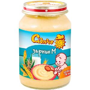 Слънчо млечна каша Зърнин М - 190 г