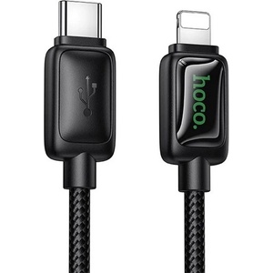 hoco. IPAD / IPAD 2 / IPAD 3-то поколение HOCO U146 кабел за данни Type-C - мълния, 120 см, ЧЕРЕН U146_C_L_B (U146_C_L_B)