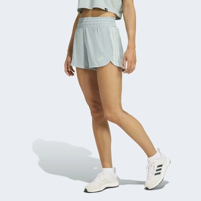 adidas dámske fitness šortky adidas 3S Pacer svetlomodré