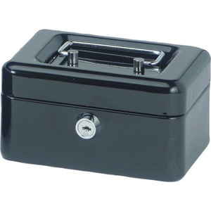 MAUL Каса за пари MAUL с отделение за монети 15, 2x12, 5 см, черна (5610190)
