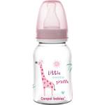 Canpol babies Шише за хранене Canpol - Розово, 125 ml (59/100_pin) - ozone