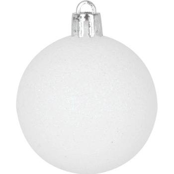 Gule MagicHome 31 ks, bielo - strieborné, mix, na vianočný stromček, 6-3 cm