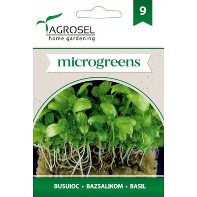 Agrosel Семена за Микро Босилек (Ocimum basilicum) - 4 гр