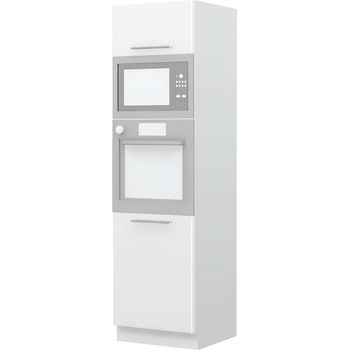 Висок шкаф за вграждане на фурна и микровълнова Modern K21-60-RM/3
