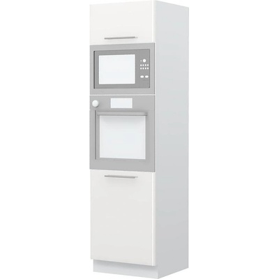 Висок шкаф за вграждане на фурна и микровълнова Modern K21-60-RM/3