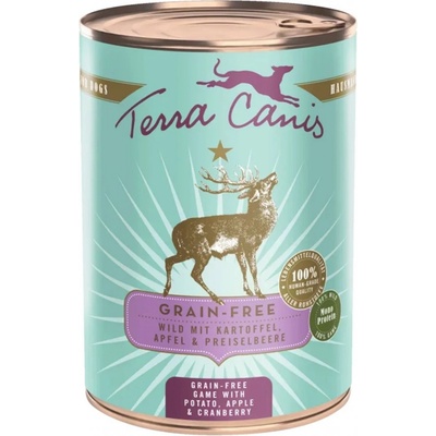 Terra Canis Grain Free Zvěřina s bramborami jablky & brusinkami 6 x 400 g