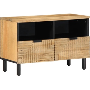 vidaXL TV шкаф кафяв 70x33x46 cm масивна дървесина манго (4017721)