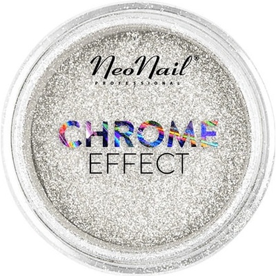 NeoNail Leštiaci pigment Chrome Efekt Silver 2 g