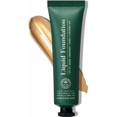 Love Ethical Beauty Bio Přírodní tekutý make-up SPF30 peach 30 g