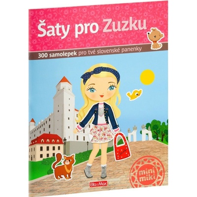 Šaty pro Zuzku - kniha samolepek