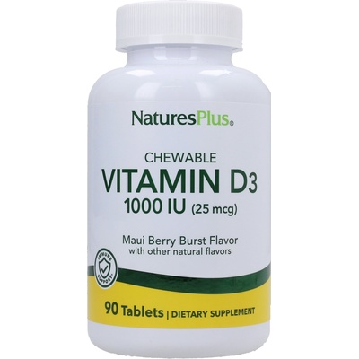 Витамин d3 1000 iu таблетки за дъвчене - 90 таблетки за дъвчене
