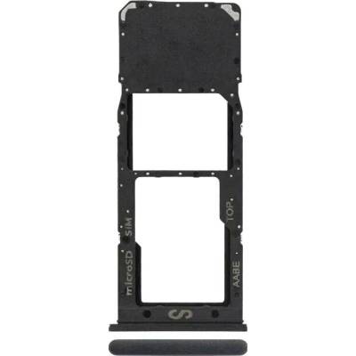 Šuplík na SIM kartu Samsung Galaxy A12 (A125 / 2020) – černý SAM1350