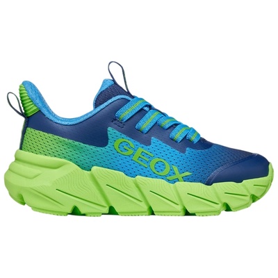 GEOX J Flexyper Fast Boy LT Blue/Lime Размер на обувките (ЕС): 34 /
