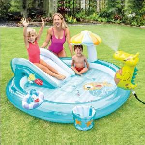 Intex Надуваем басейн Intex - Gator Play Center, 201 x 170 x 84 см (417875)