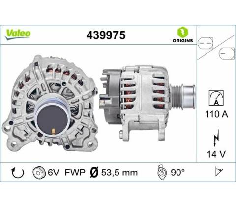 Alternátor VALEO 439975