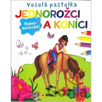 Veselá pastelka Jednorožci a konici SUN