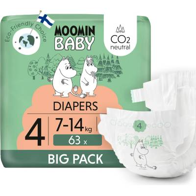 Muumi Baby Moomin Baby 4 Maxi 7–14 kg 63 ks