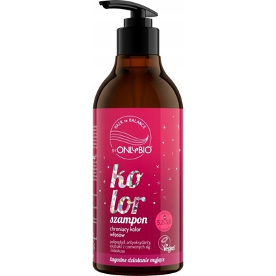 ONLYBIO Hair in Balance Šampón na vlasy chrániaci farbu 400 ml