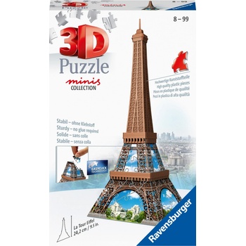 Ravensburger 3D puzzle Mini Eiffelova věž 54 ks
